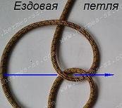Австрийский проводник (ездовая петля, альпийская бабочка, артиллерийская петля, срединный проводник, alpine butterfly loop, lineman's loop) . Узел примечателен тем, что легко, по сравнению с восьмёркой, развязывается и одинаково хорошо затягивается в обе стороны. При рывке с одной из сторон не скользит по веревке.